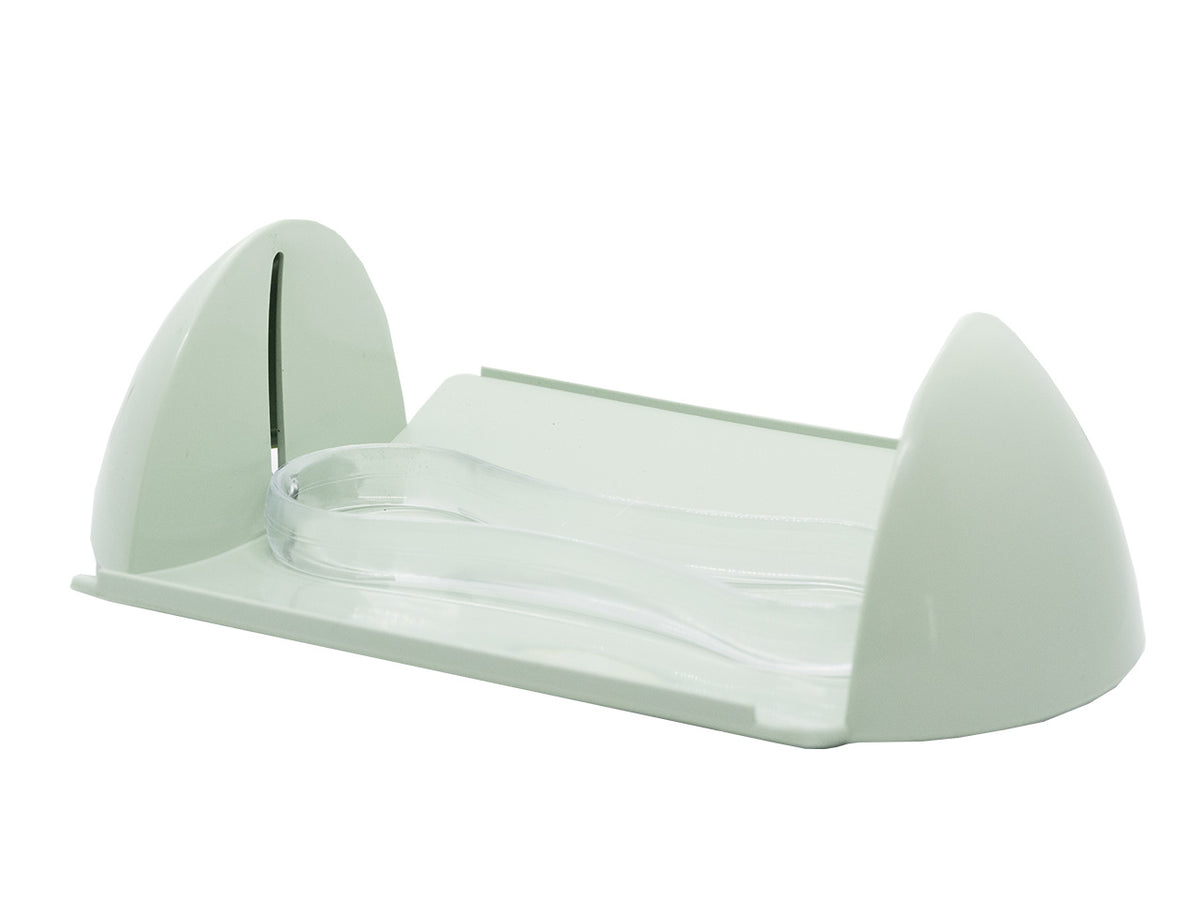 Portatovaglioli orizzontale linea gaia piu' colore verde shabby