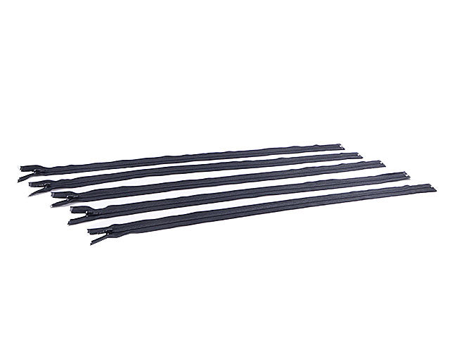 Cerniera giubbino 80cm 5 pezzi u580