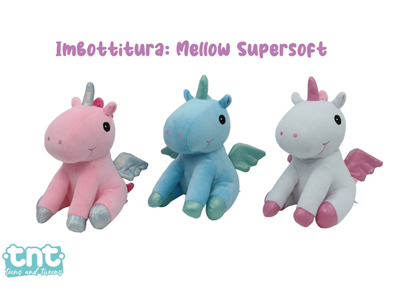 Tnt unicorno super soft 24cm