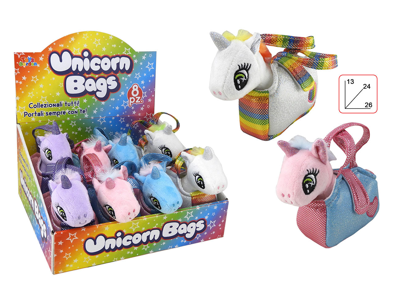 Unicorni in borsetta 12cm