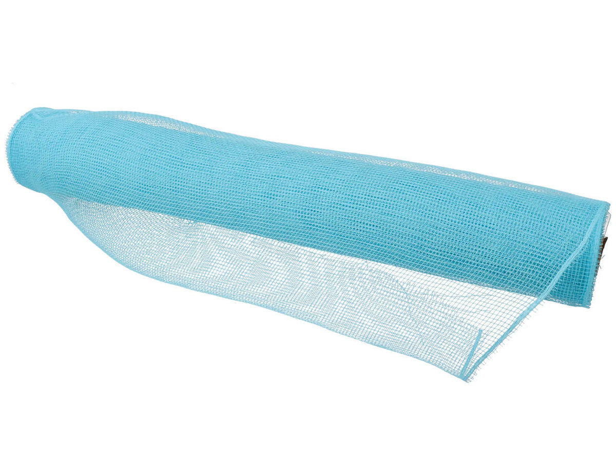 Rotolo deconet a rete stretta celeste in plastica 53cmx9,15mt - Arte in Fiore