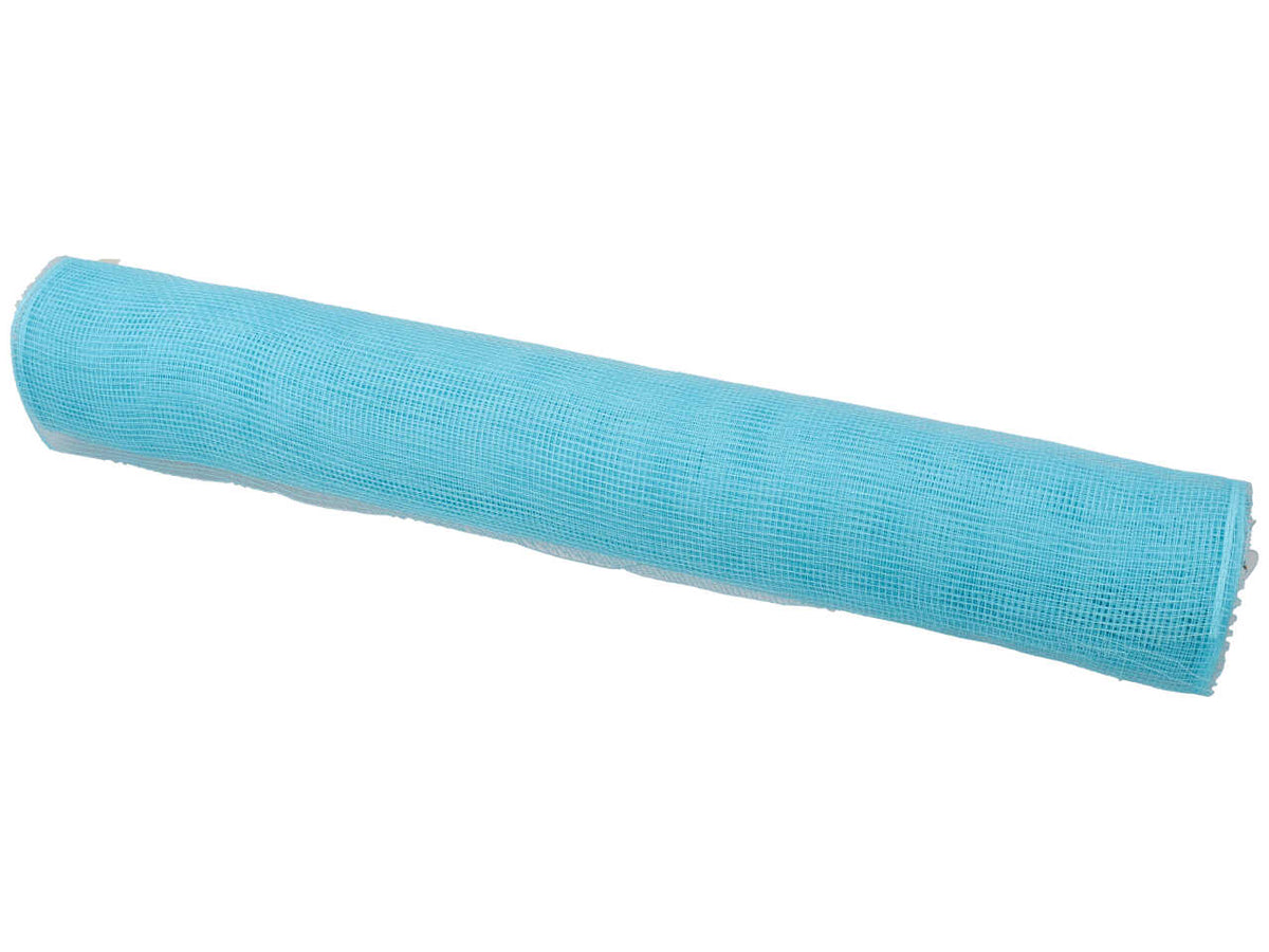 Rotolo deconet a rete stretta celeste in plastica 53cmx9,15mt - Arte in Fiore