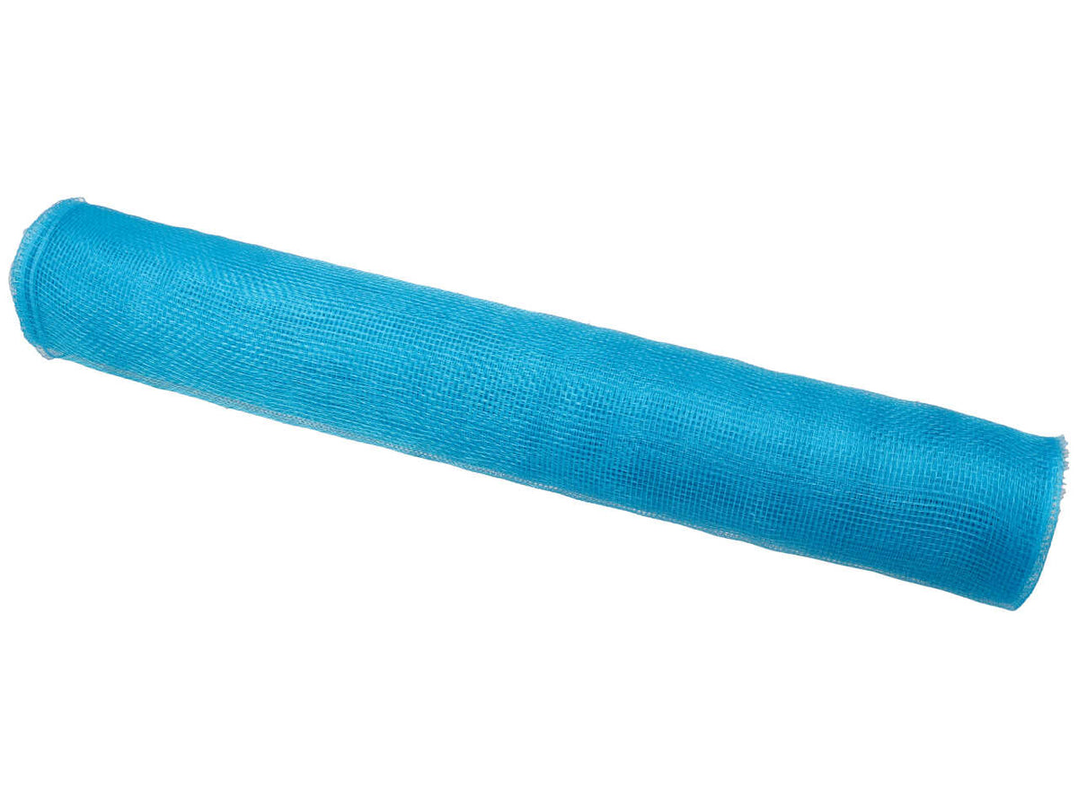 Rotolo deconet a rete stretta turchese in plastica 53cmx9,15mt - Arte in Fiore