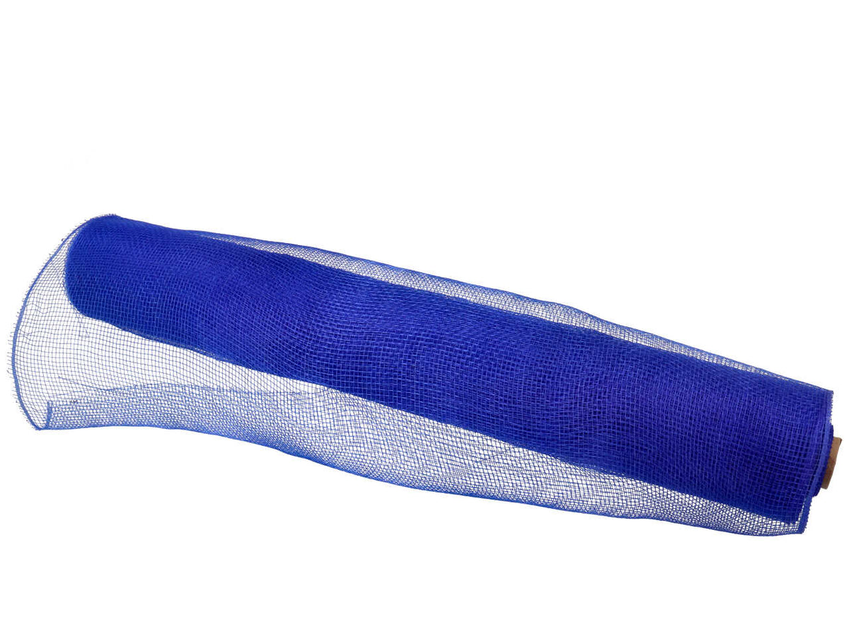 Rotolo deconet a rete stretta blu in plastica 53cmx9,15mt - Arte in Fiore