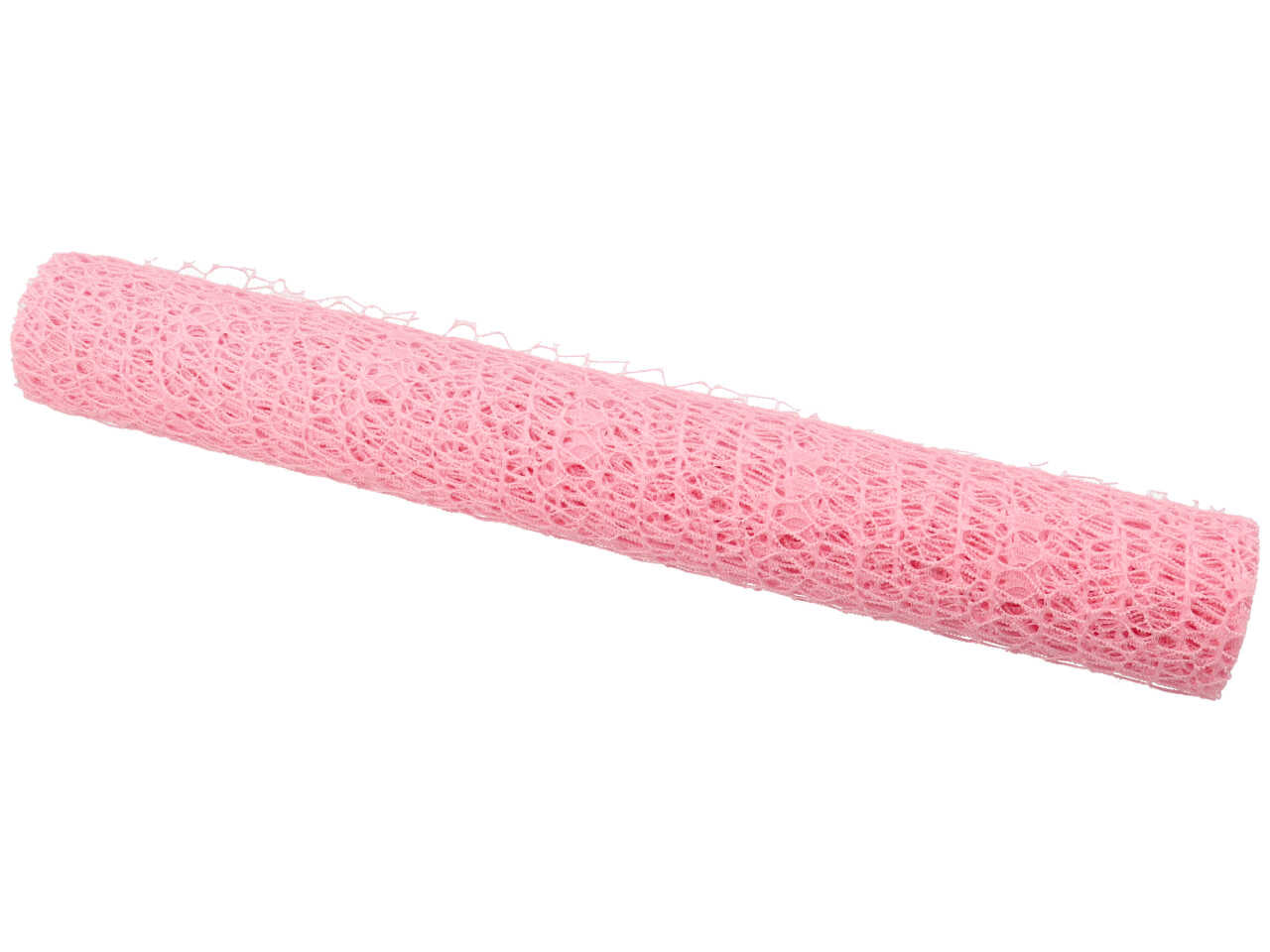 Rotolo a rete larga per fiori rosa in plastica 48cmx5mt - Arte in Fiore
