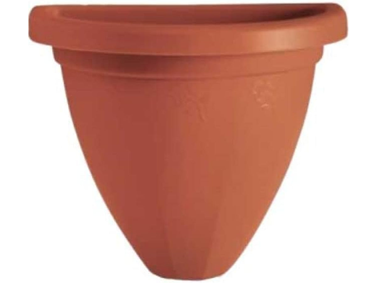 Gerla vaso da muro 30cm colore terracotta