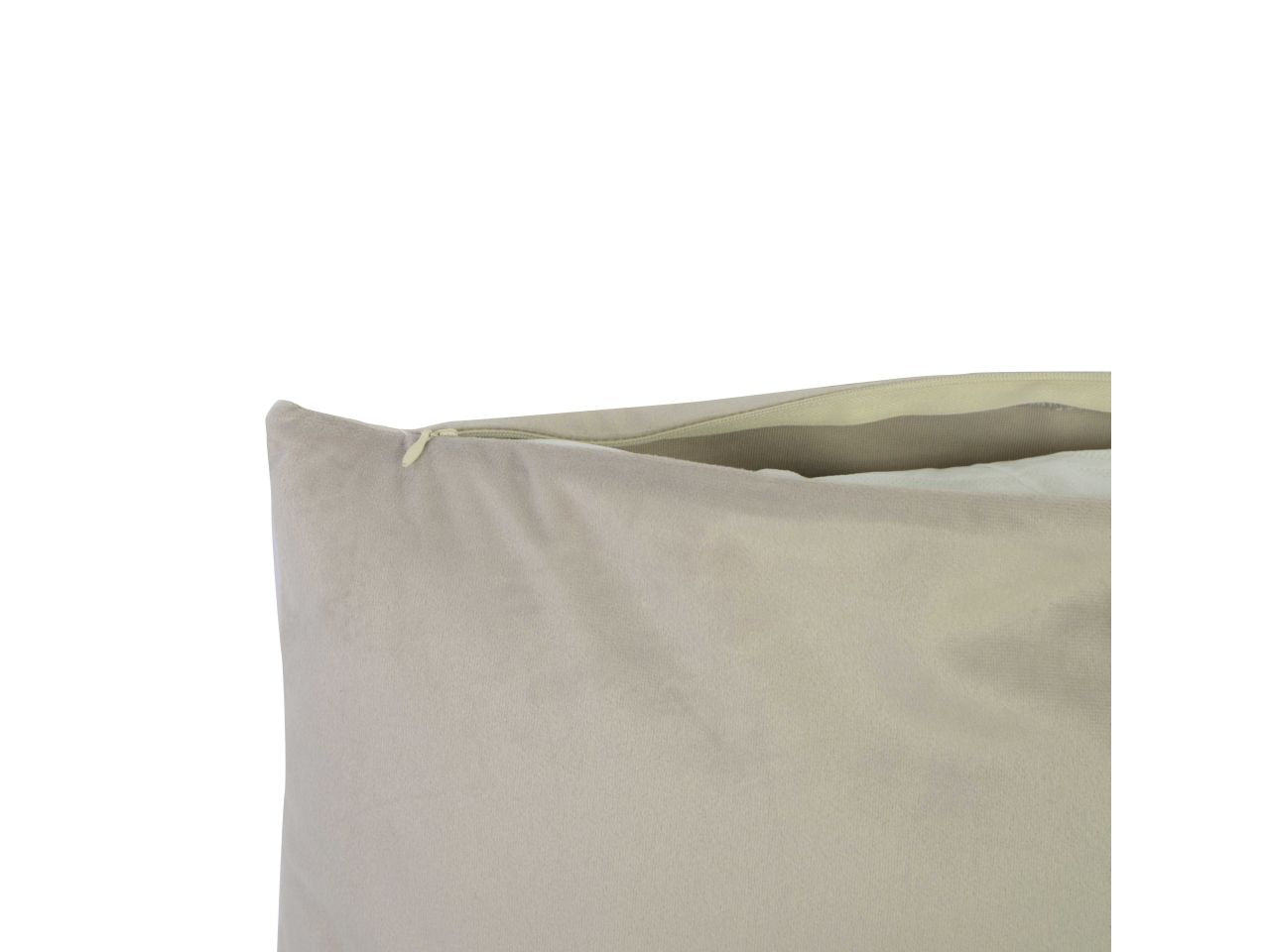 Cuscino in velluto colore viola rettangolare cm35x50xh10