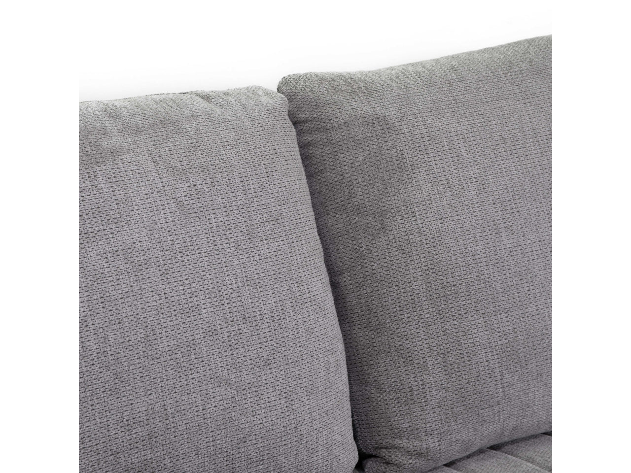 Divano tessuto 2 posti grigio 165x77xh.85cm