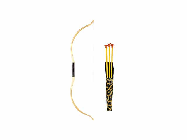 Arco e frecce da indiano misura 51cm
