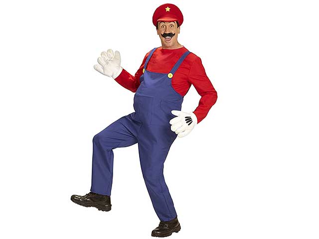 Costume adulto super idraulico taglia L