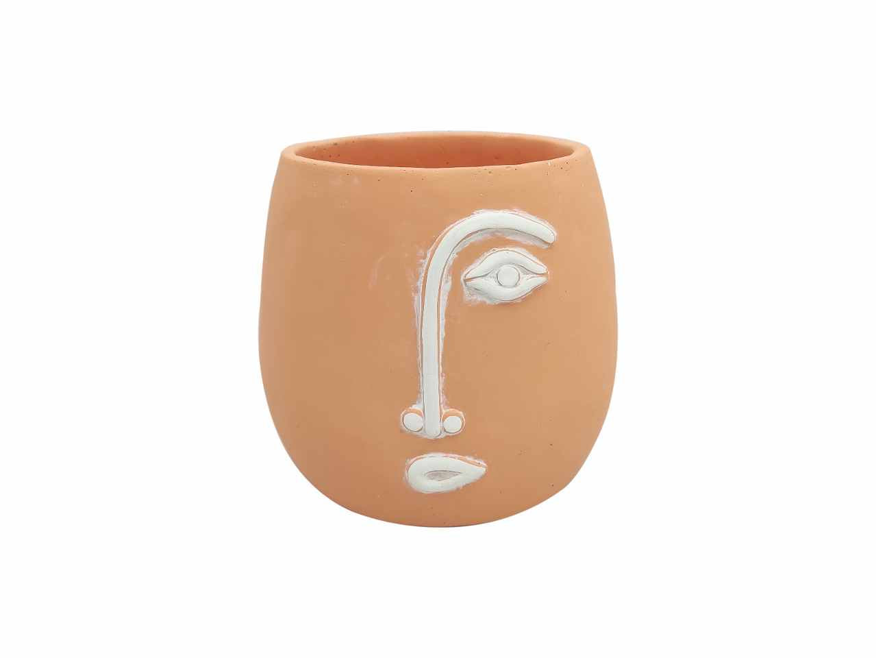Cache pot faccia h20cm argilla 47151 $