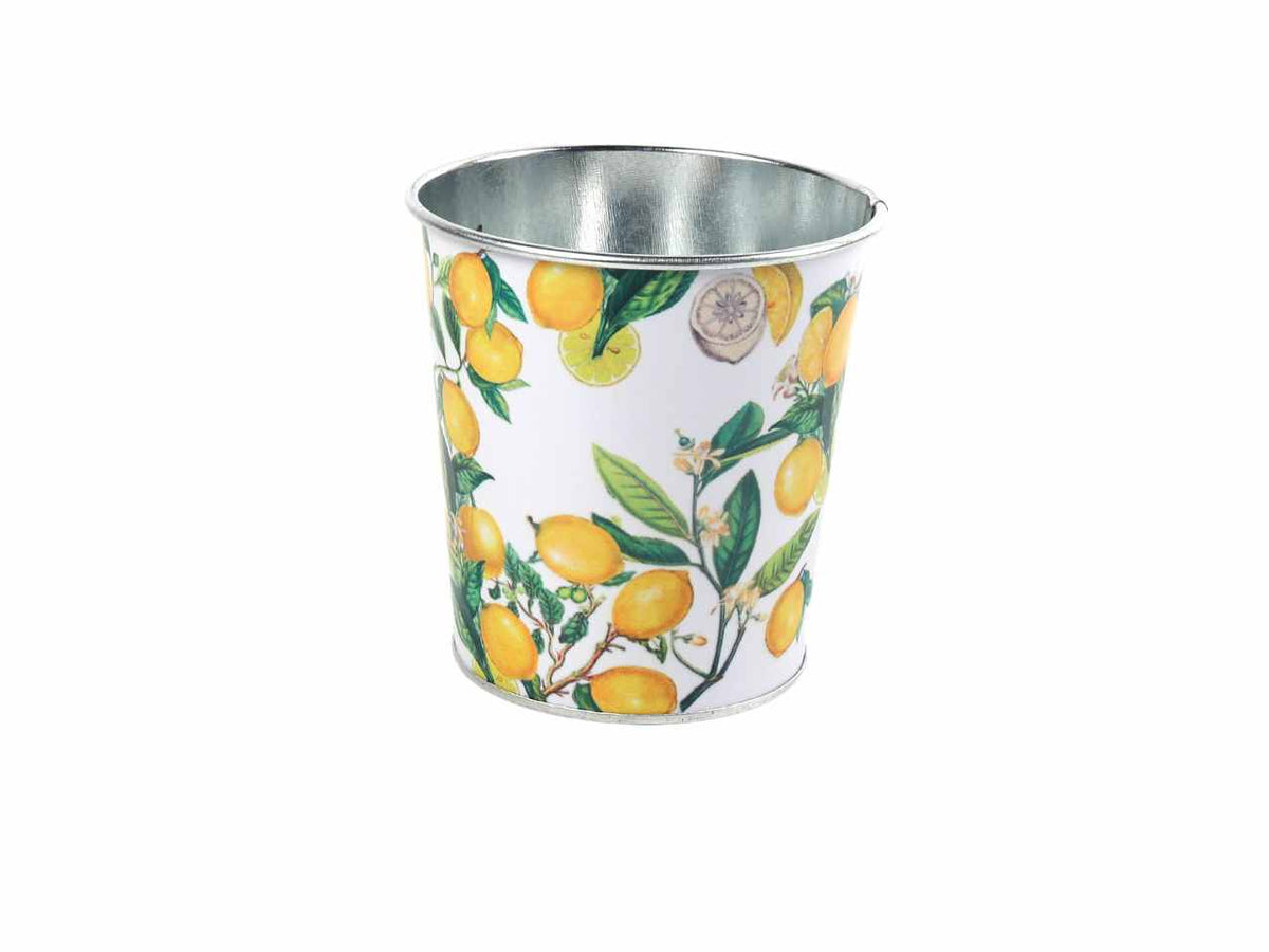 Chachepot decorazione limoni d.13xh.11,5cm