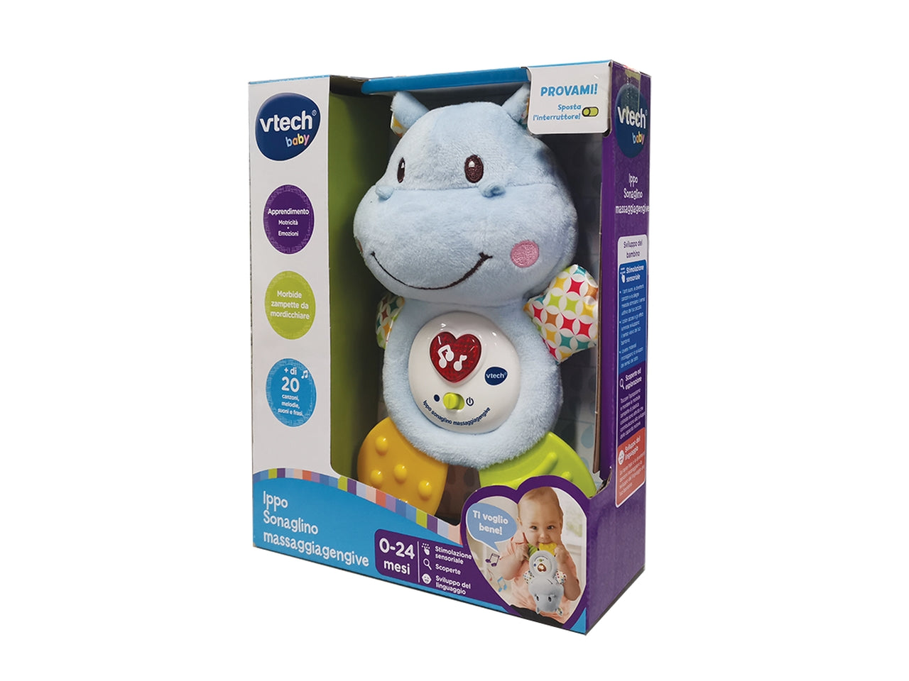 Baby ippo, sonaglino massaggia gengive