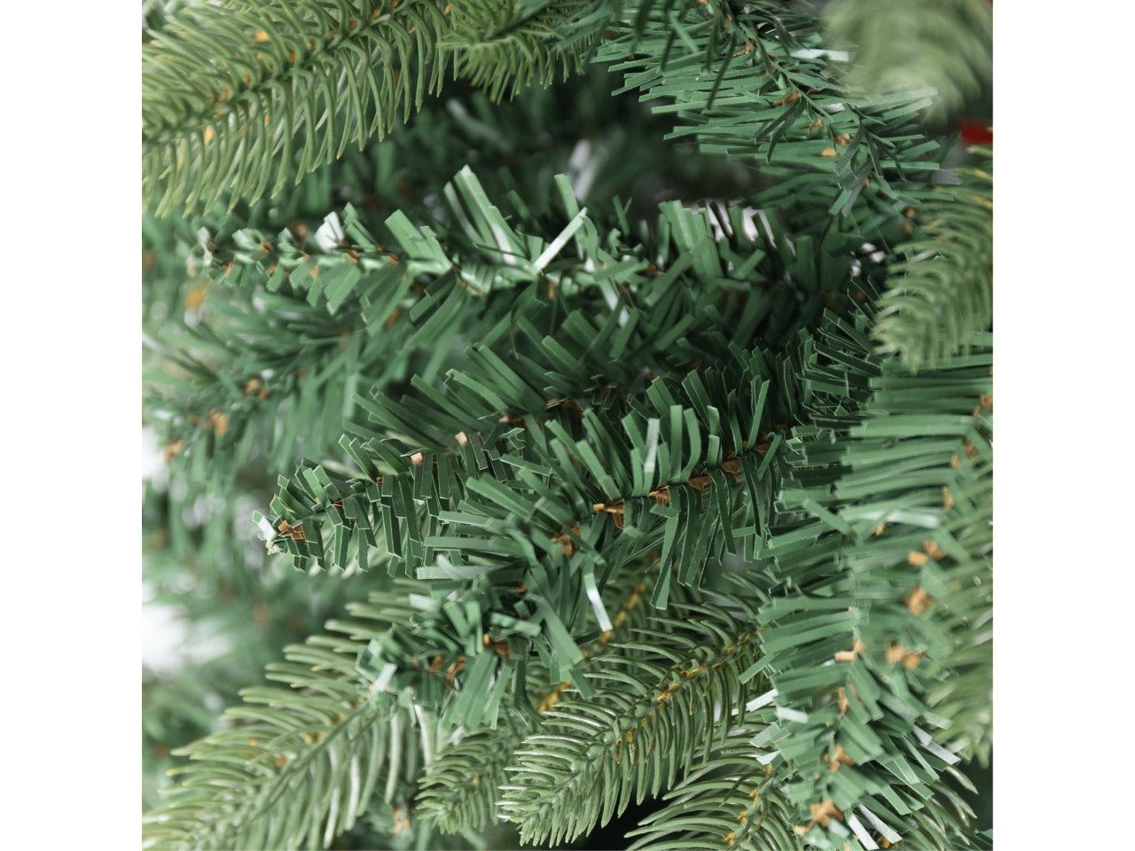 Albero valtellina 180cm diametro 65cm 654rami, montaggio ad ombrello