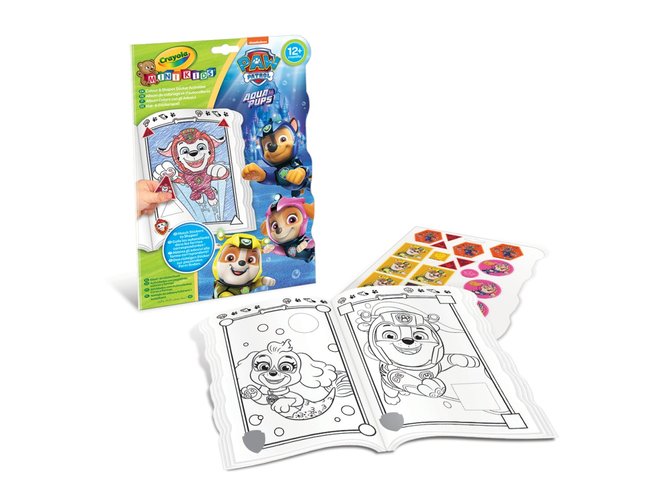 Album color hapes paw patrol