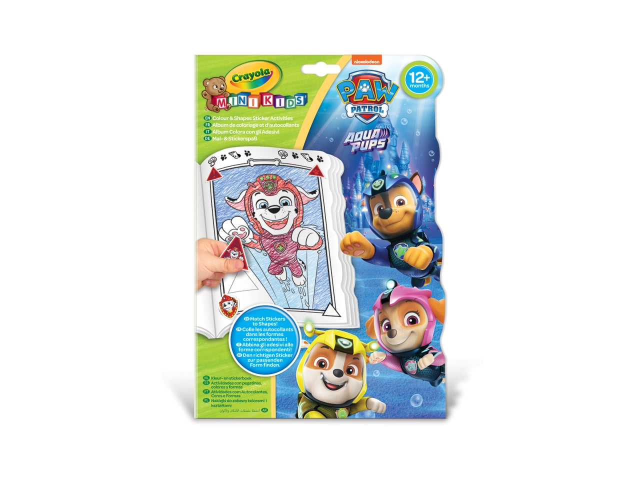 Album color hapes paw patrol