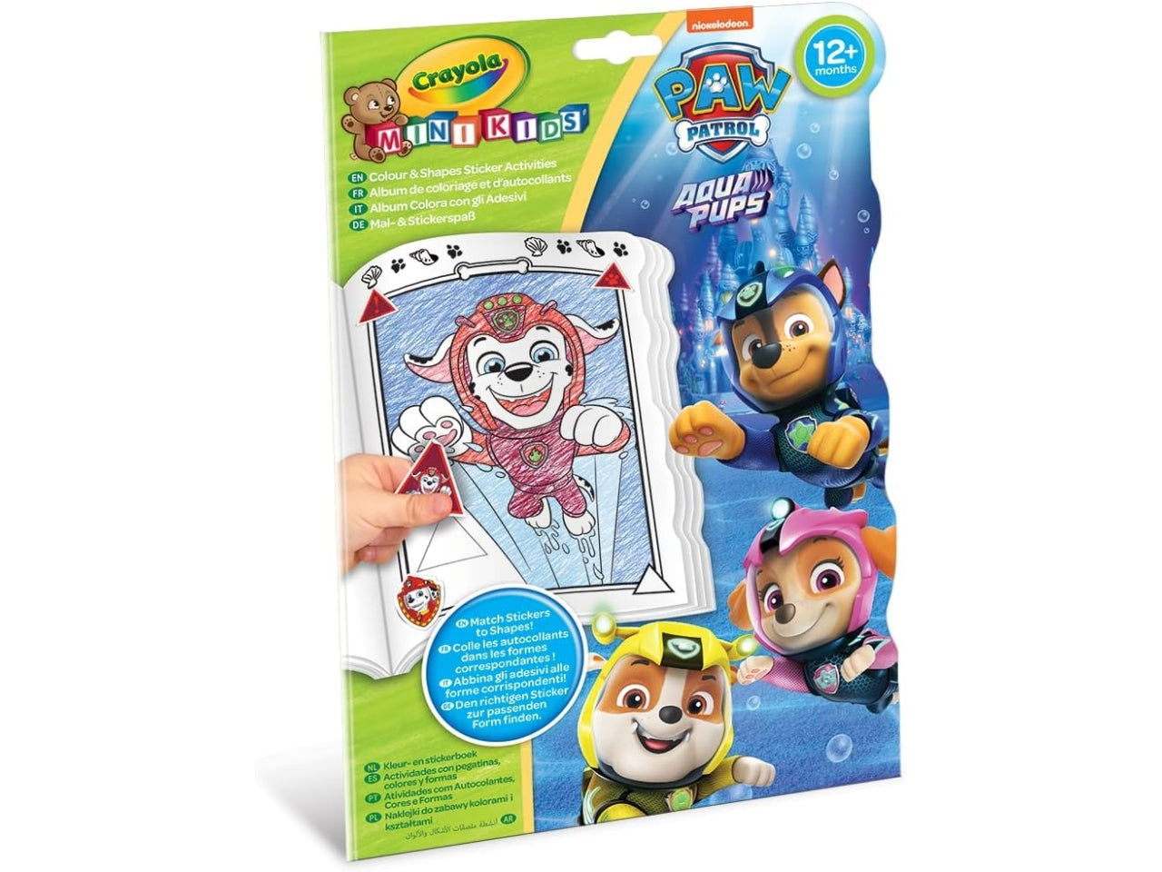 Album color hapes paw patrol