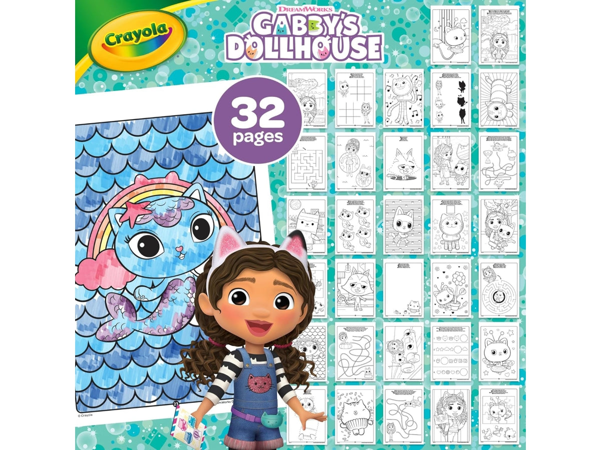 Album attivita coloring gabby doll's house