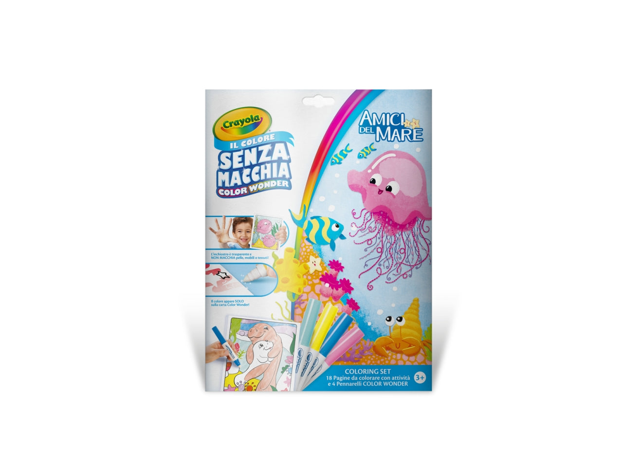 Coloring Set Crayola Amici del Mare Color Wonder