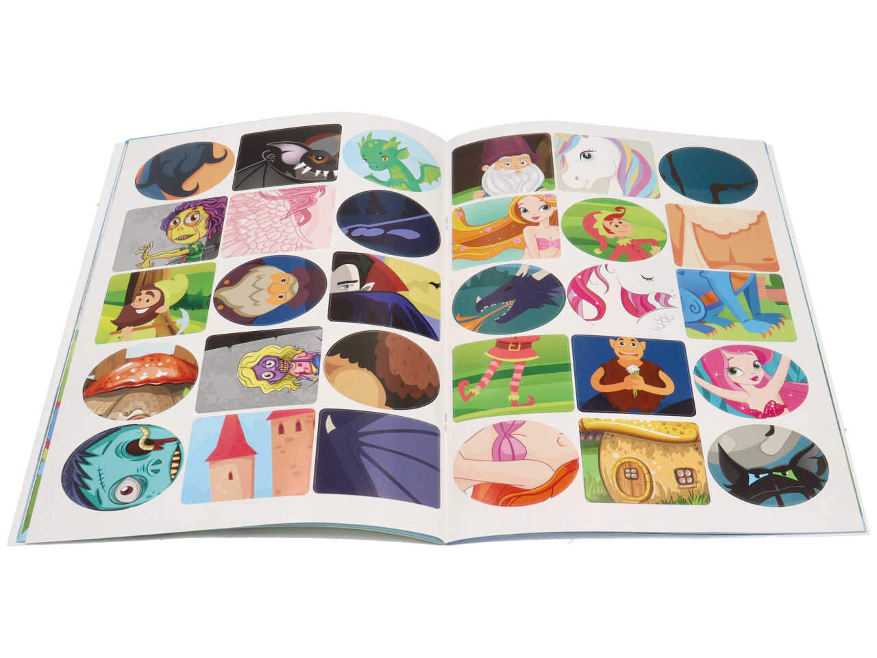 Libro con stickers