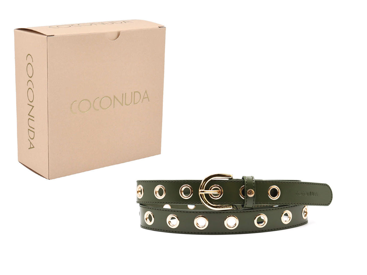 Cintura donna coconuda verde