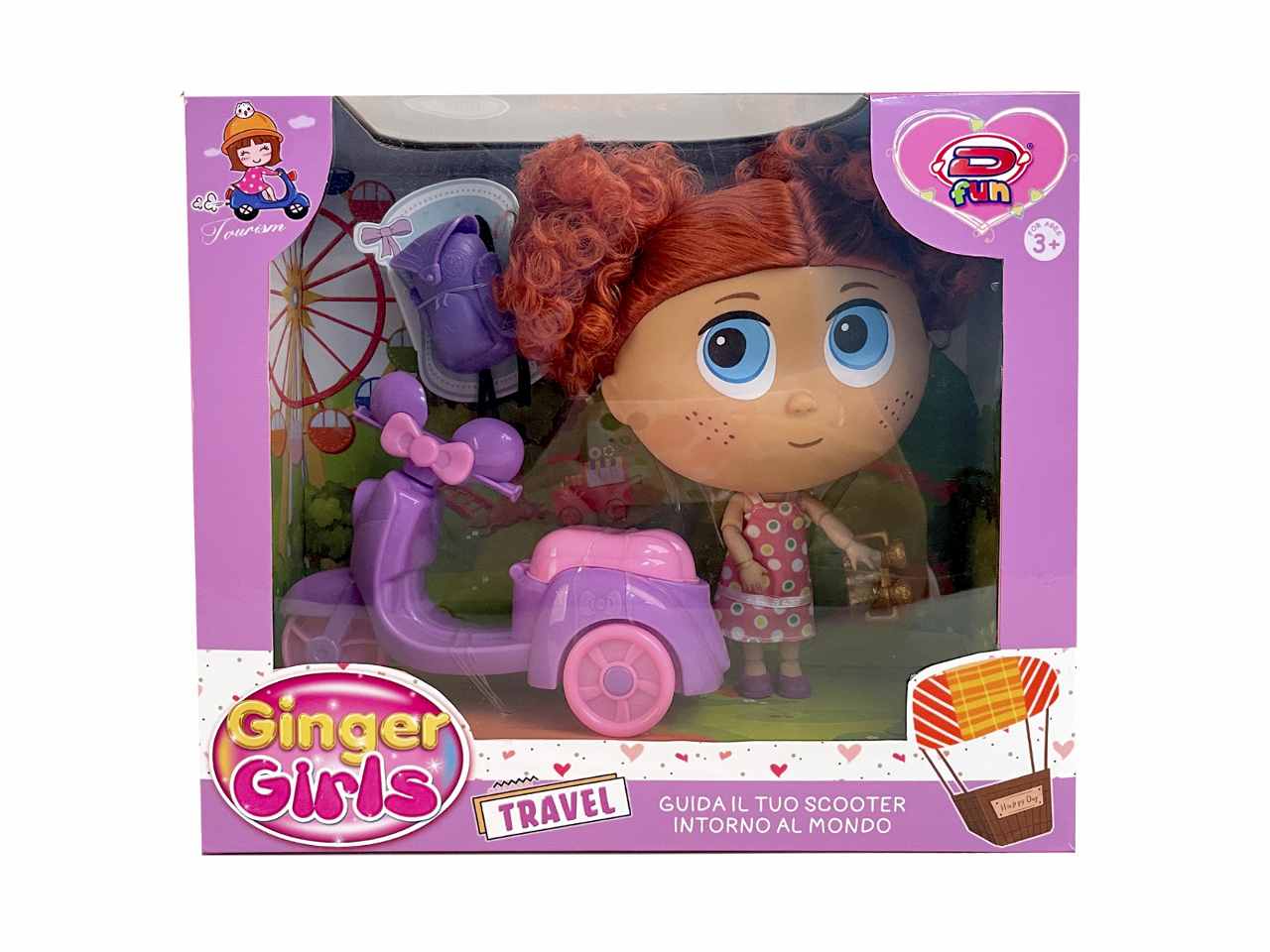 Bambola ginger girl travel dip76517 $