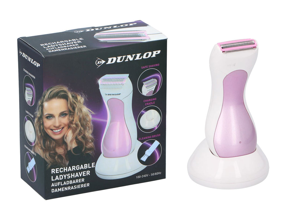Rasoio a batteria per donna in plastica abs misura 13x6x4cm marca dunlop $