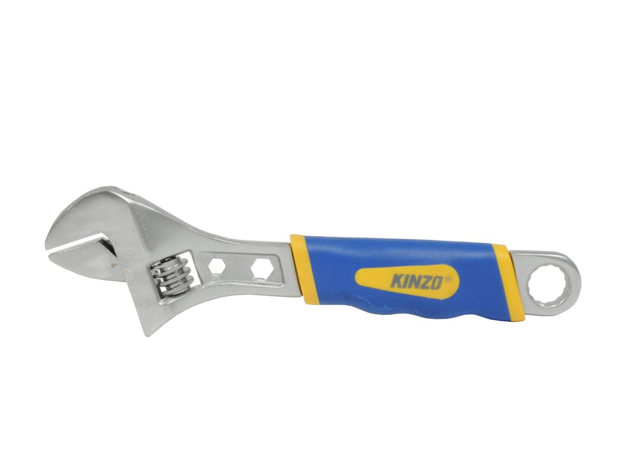 Chiave inglese a rullino 200mm con manico ergonomico misura 20x2x5cm marca kinzo