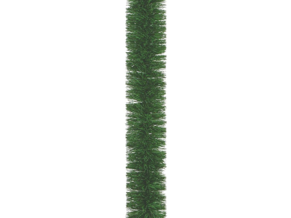 Filo decorativo natalizio 270cm diametro 15cm verde