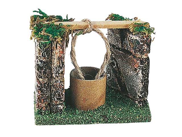 Pozzo s/base legno cm.7x6 in blister