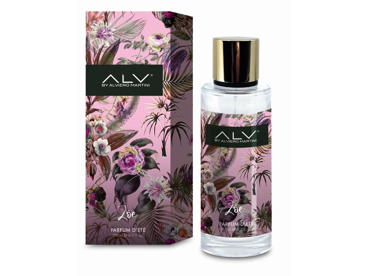 Acqua profumata corpo donna, fruttata floreale, Alviero Martini Zoe, 200 ml, Made in Italy - Ideale per la primavera/estate