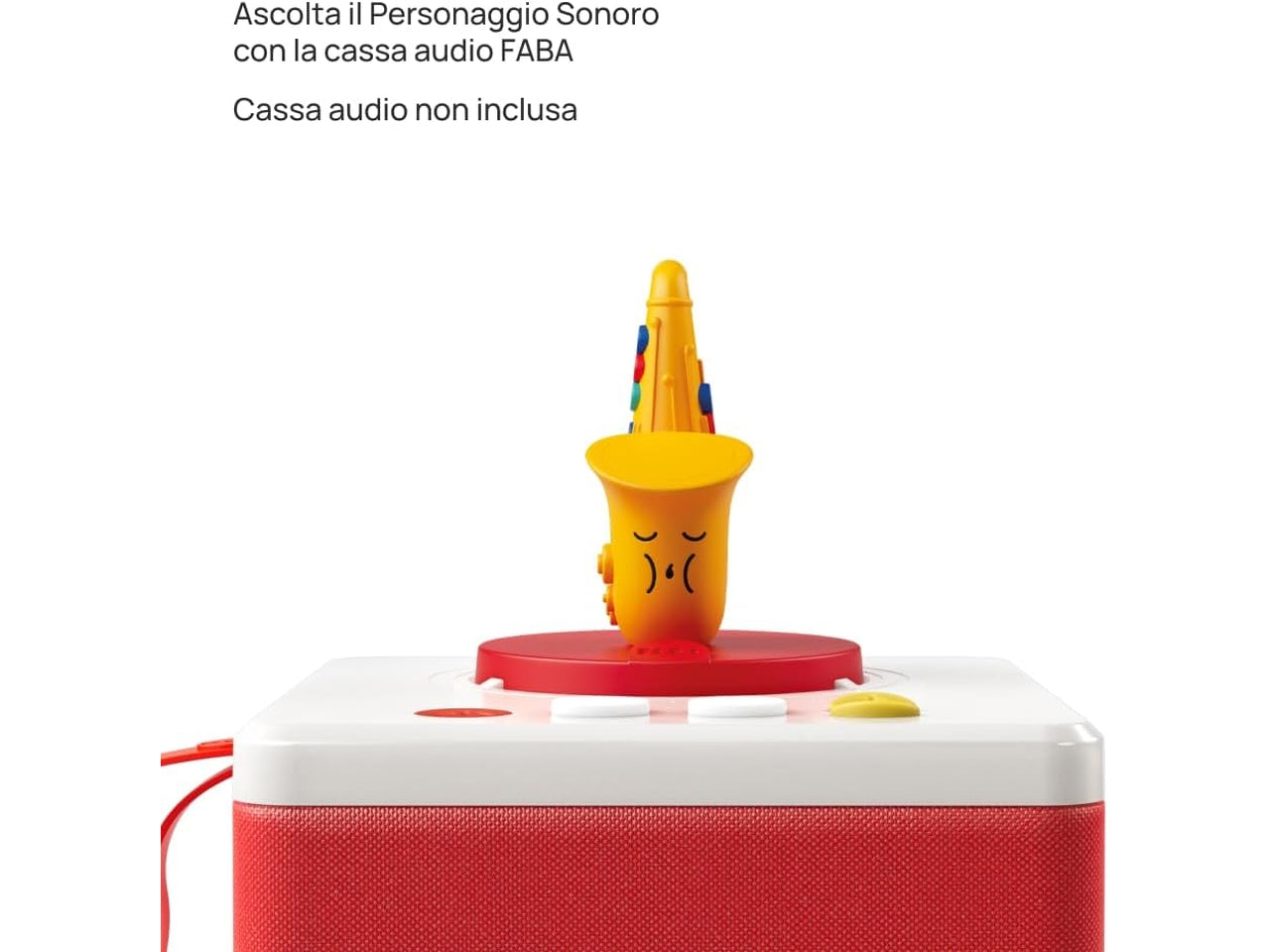 Personaggio Sonoro â A ritmo di jazz - Musiche, canzoni e suoni, Giocattolo con Contenuto Educativo, Bambini e bambine 0+ anni, Versione Italiana | FABA