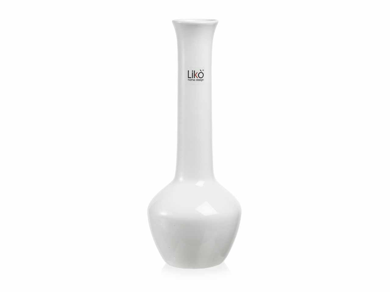 Vasobogota' h.27xd.10,6cm colore bianco
