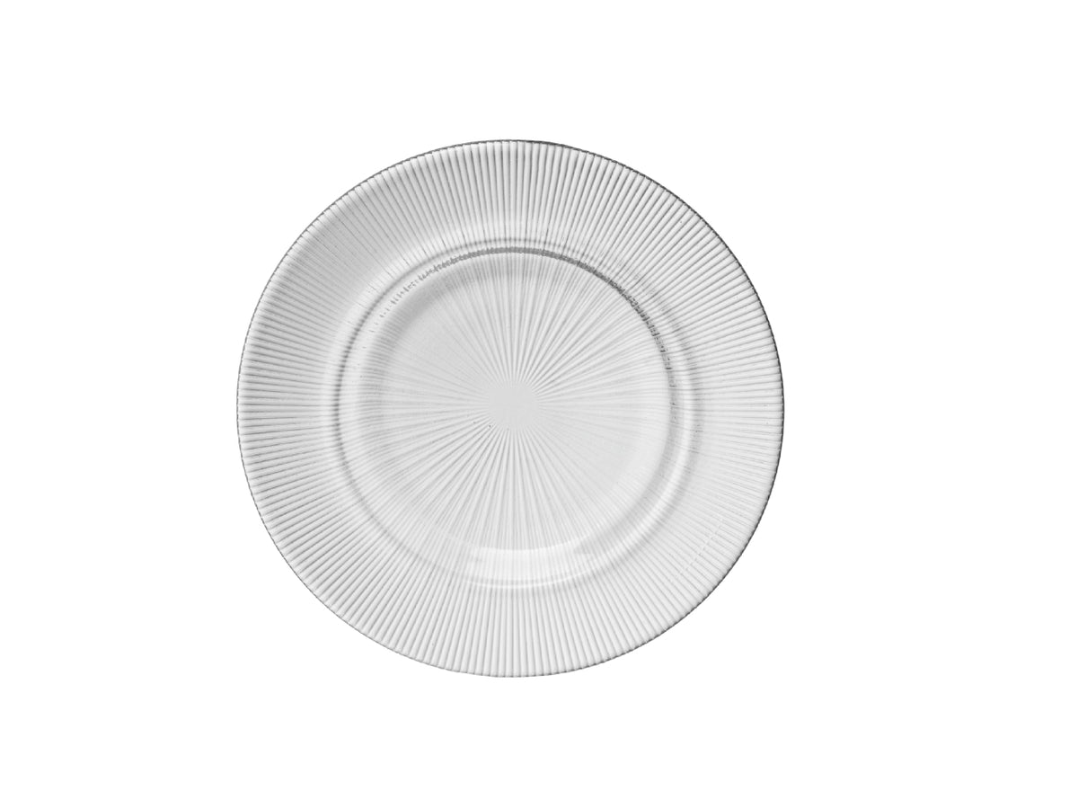 Svuotatasche moderno in vetro trasparente 15 cm
