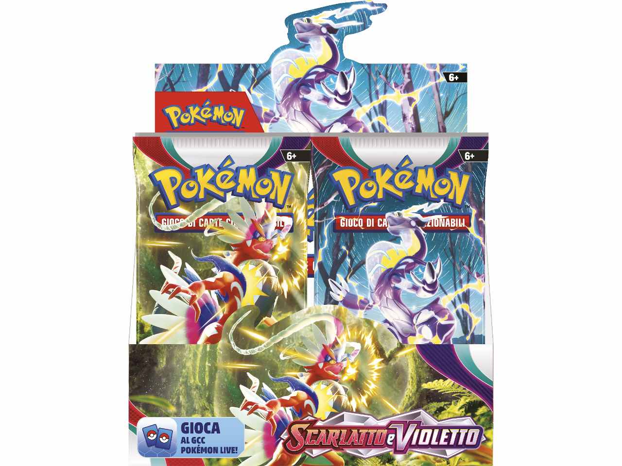 Carte Pokémon Bustina Scarlatto e Violetto - Game Vision