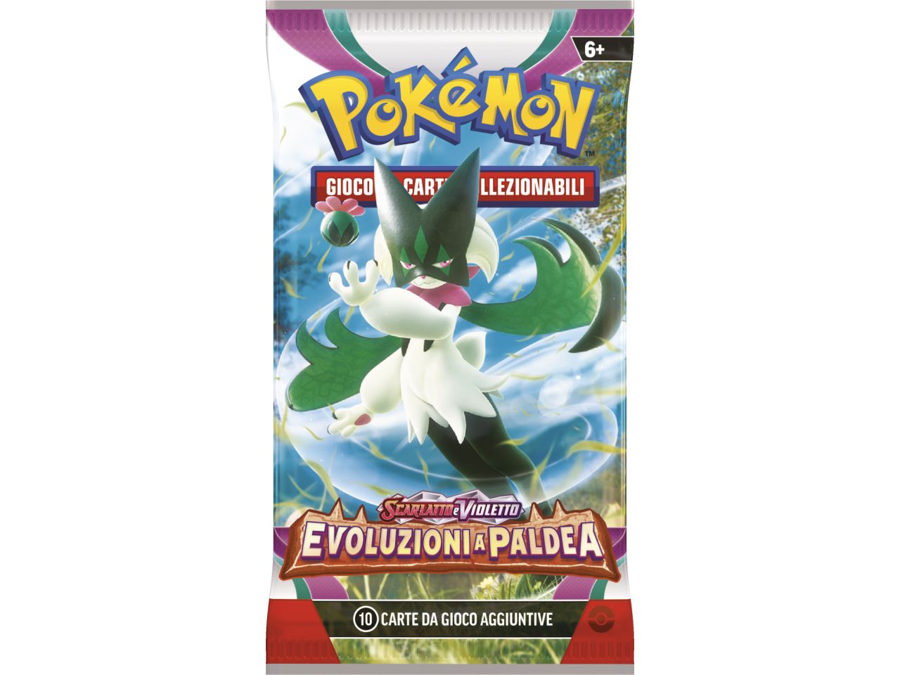 Bustina Carte Pokémon Scarlatto e Violetto Evoluzioni A Paldea - Game Vision $
