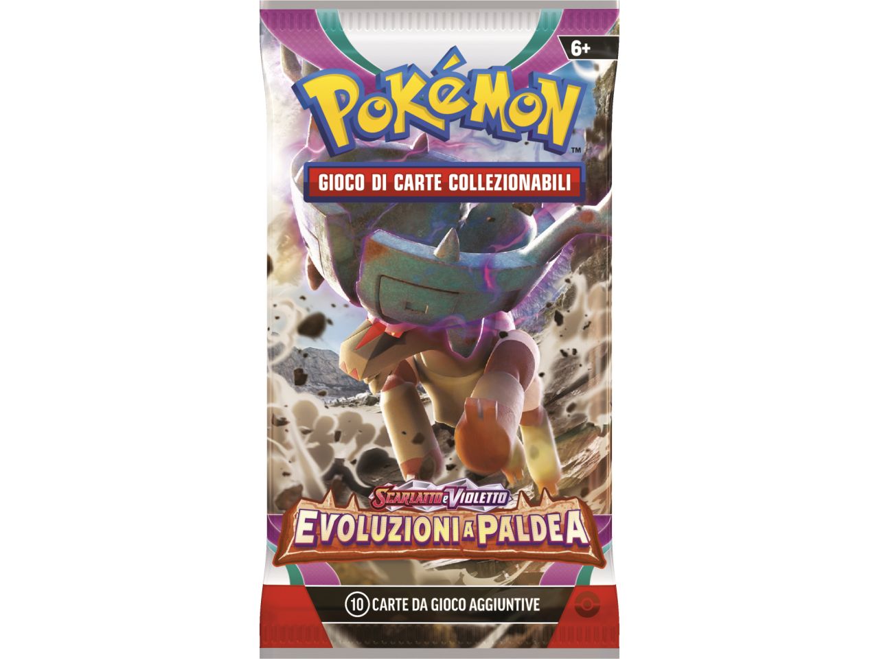 Bustina Carte Pokémon Scarlatto e Violetto Evoluzioni A Paldea - Game Vision $