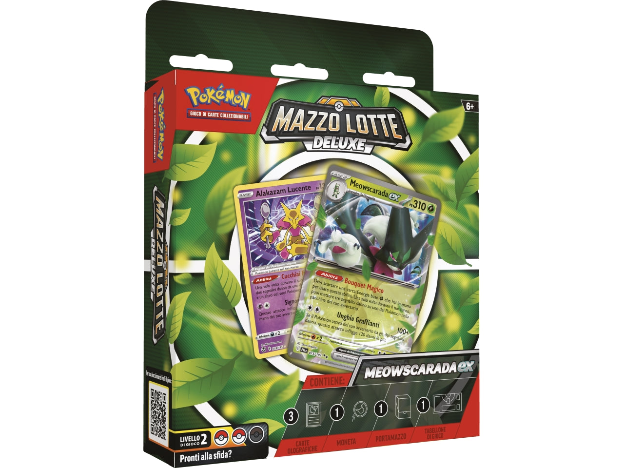 Mazzo Carte Pokémon Lotte Deluxe Quaquaval-ex e Meowscarada-ex - Game Vision