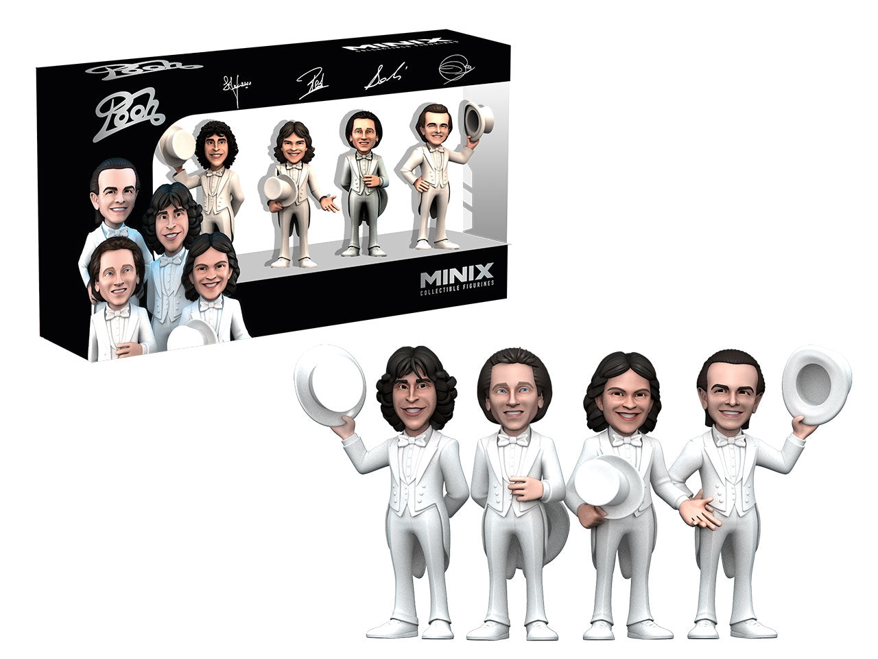 Minix Cofanetto 4 Personaggi 7cm - Set da Collezione, Multicolor, Età 17+, Gamevision