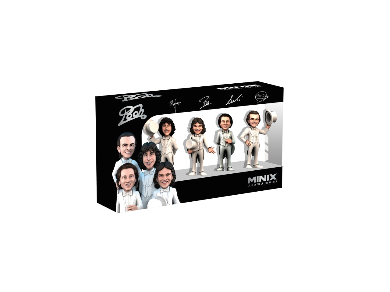 Minix Cofanetto 4 Personaggi 7cm - Set da Collezione, Multicolor, Età 17+, Gamevision