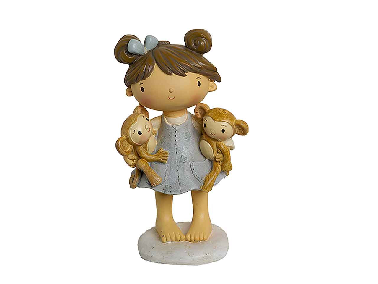 Bimbo c/scimieta h.15,3cm tb1531