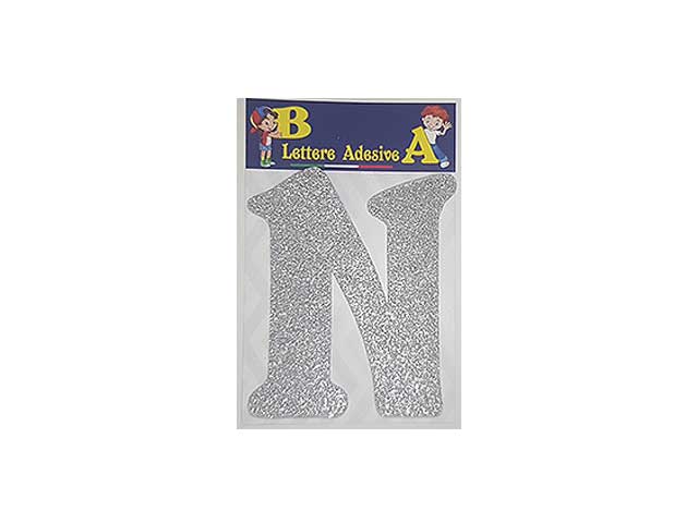 Lettera argento n 12cm