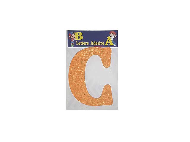 Lettera arancio c 12cm
