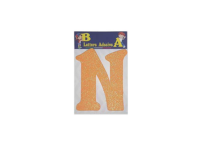 Lettera arancio n 12cm