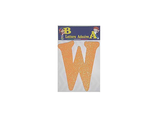 Lettera arancio w 12cm