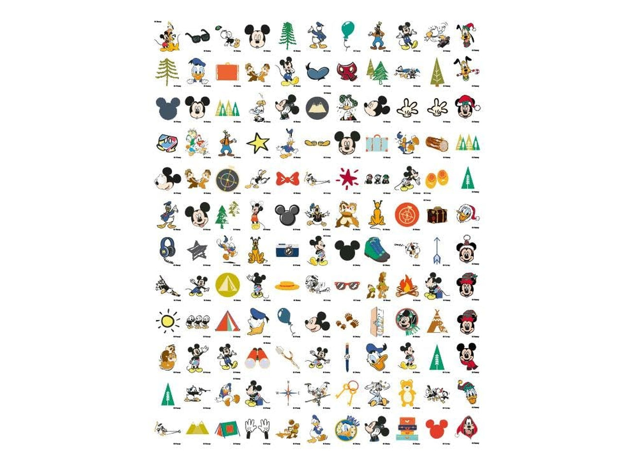 Libro walt disney 500/1000 stickers