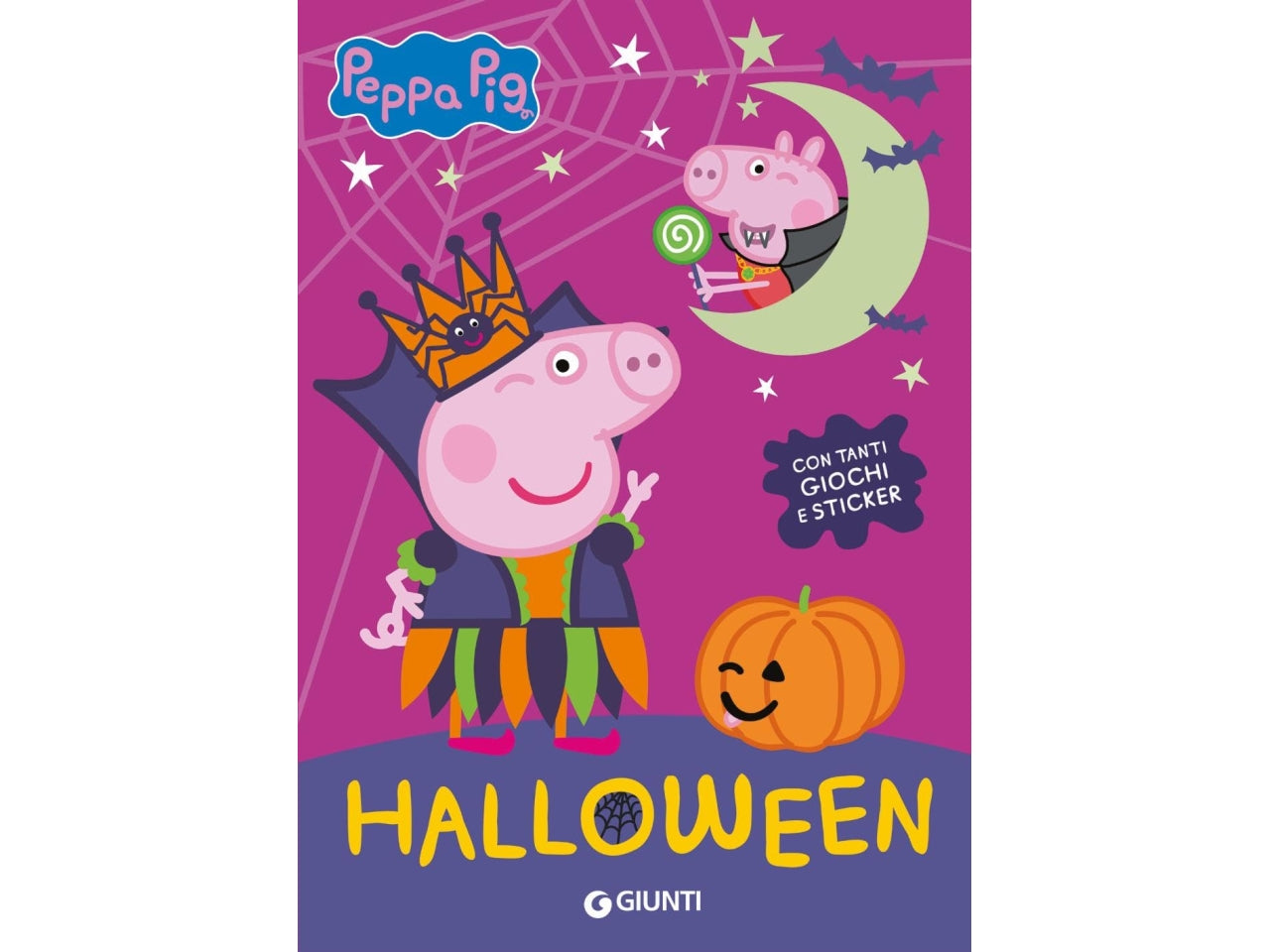 Libro peppa halloween activity con stickers