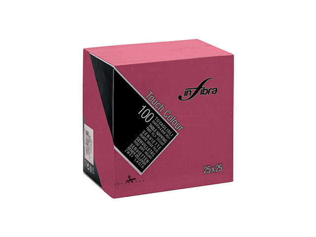Tovagliolo touch 25x25 100 pezzi bord.i-0385