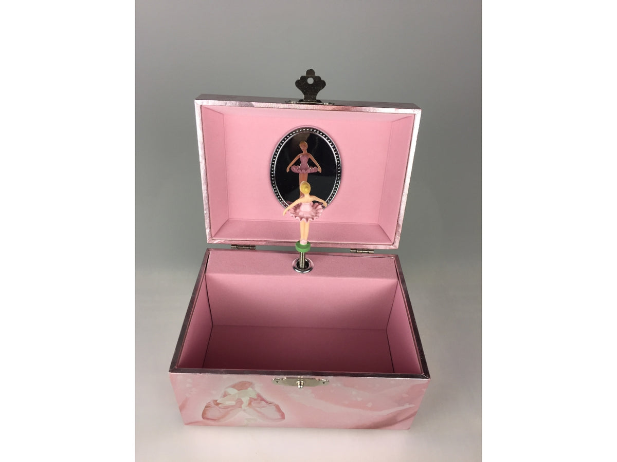 Carillon portagioie con ballerina 14,8x10,6x8,5cm