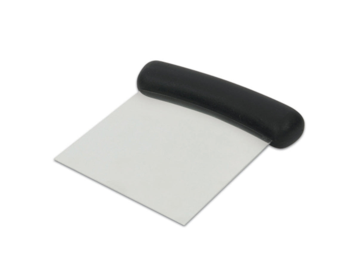 Raschietto rettangolare 9,5x11cm rigido linea tutti x uno standard in acciaio inox